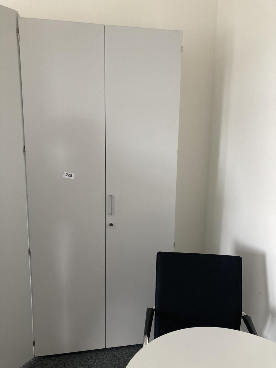 Aktenschrank, 6 Ordnerhöhen, Maße: ca. B 100 x 45 x 230 cm